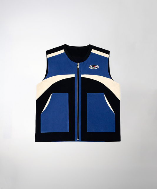 "Serpent & the Sun" Canvas Vest