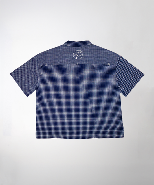 Dual Pattern Button-Up