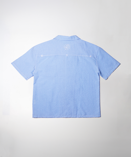 Dual Pattern Button-Up