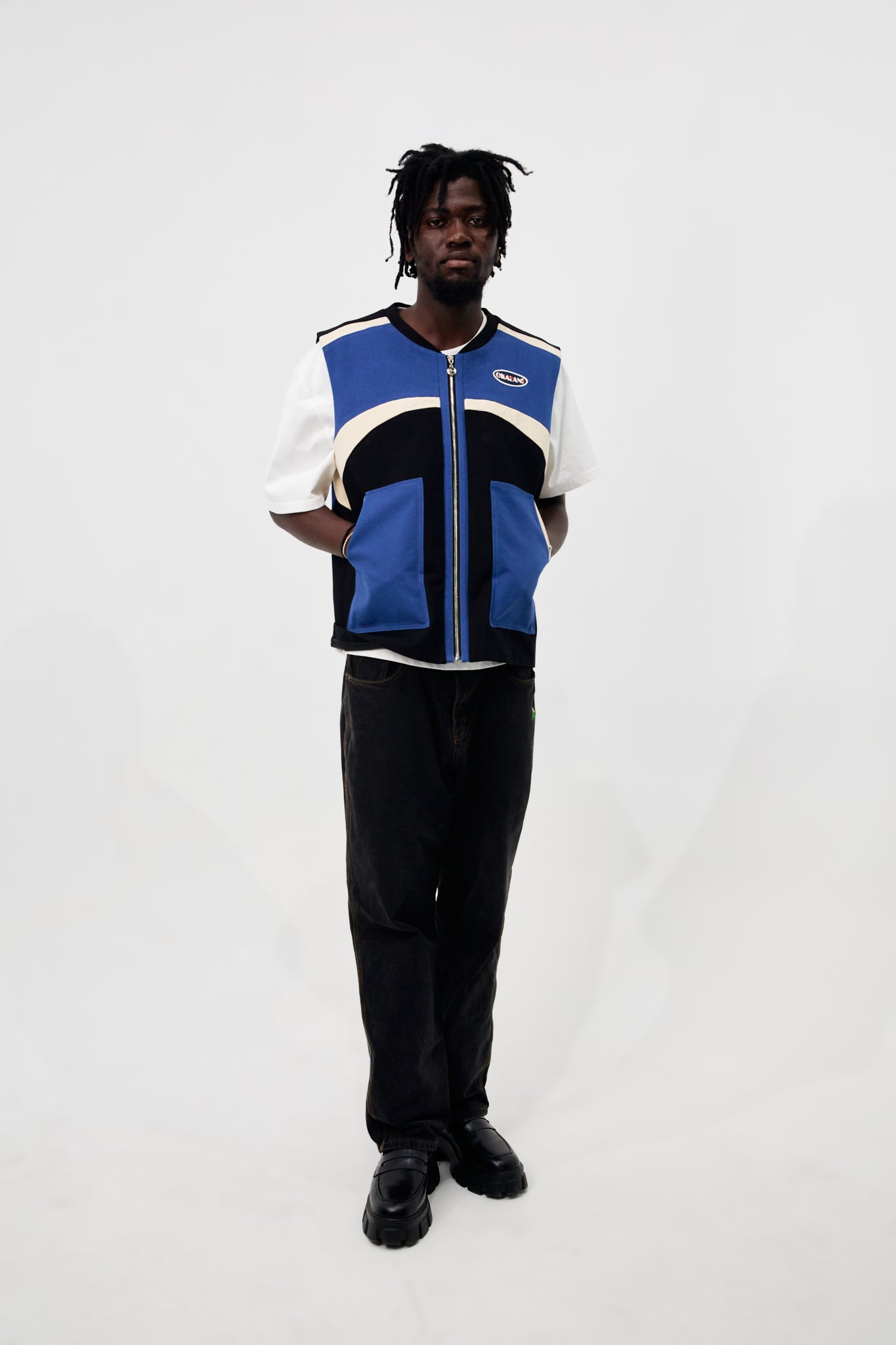 "Serpent & the Sun" Canvas Vest