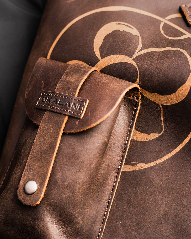 Leather Fold Sling Bag