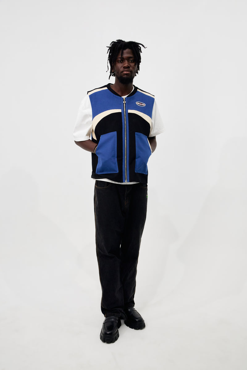 "Serpent & the Sun" Canvas Vest